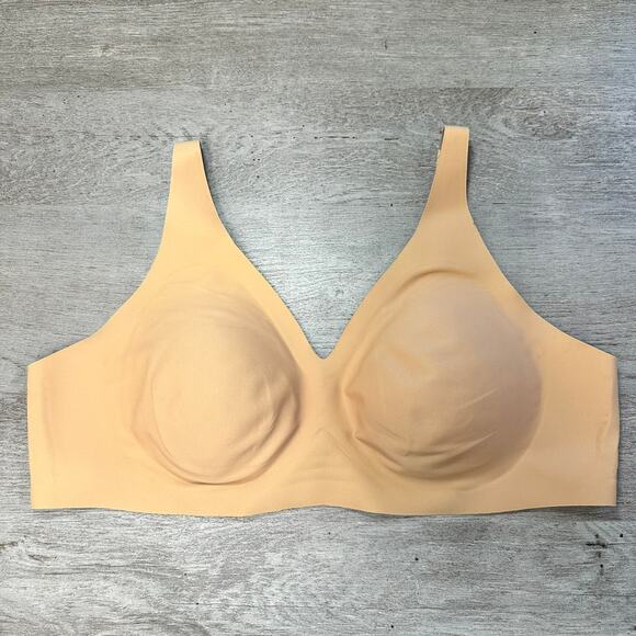Knix Revolution V-Neck Bra Beige XXL - Picture 1 of 4